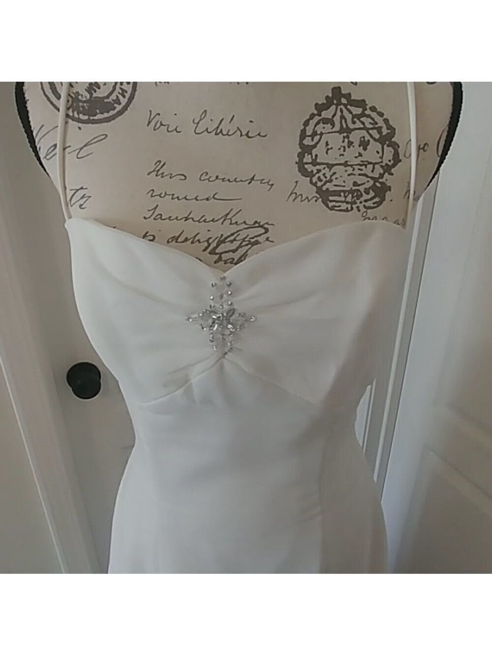 NWT Eden Bridals Classic Ivory Simple Sweetheart Destination Wedding dress 10 - Picture 2 of 8